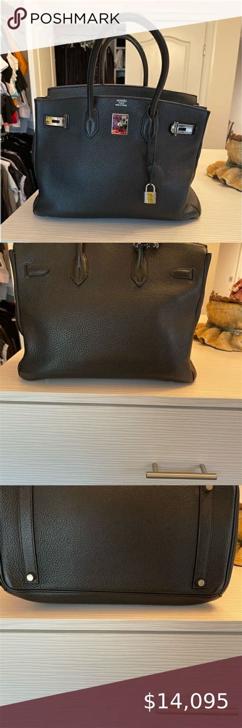 authentic Hermes Birkin check